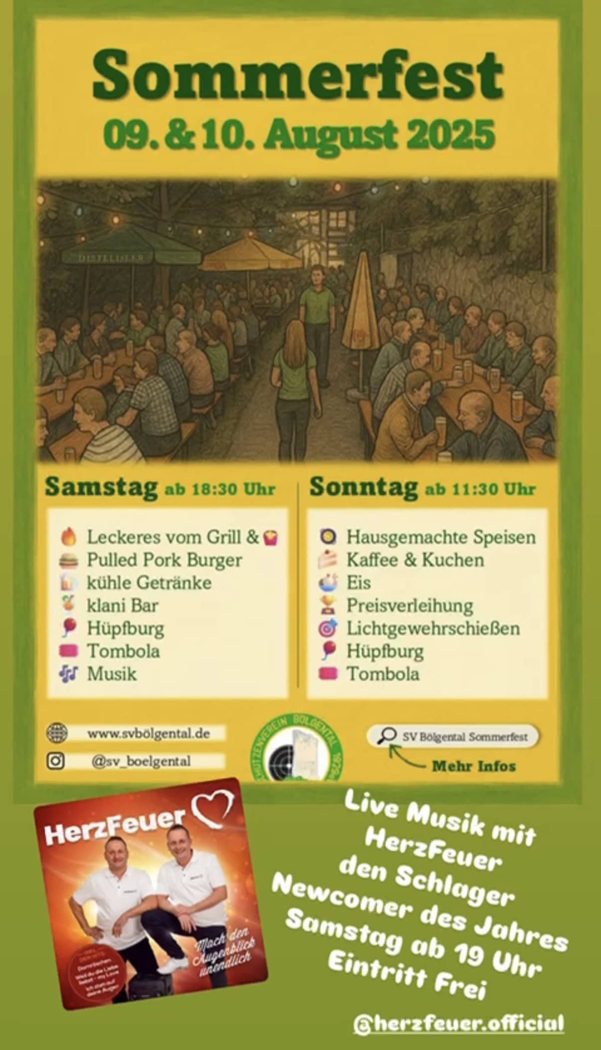 Sommerfest SV Bölgental