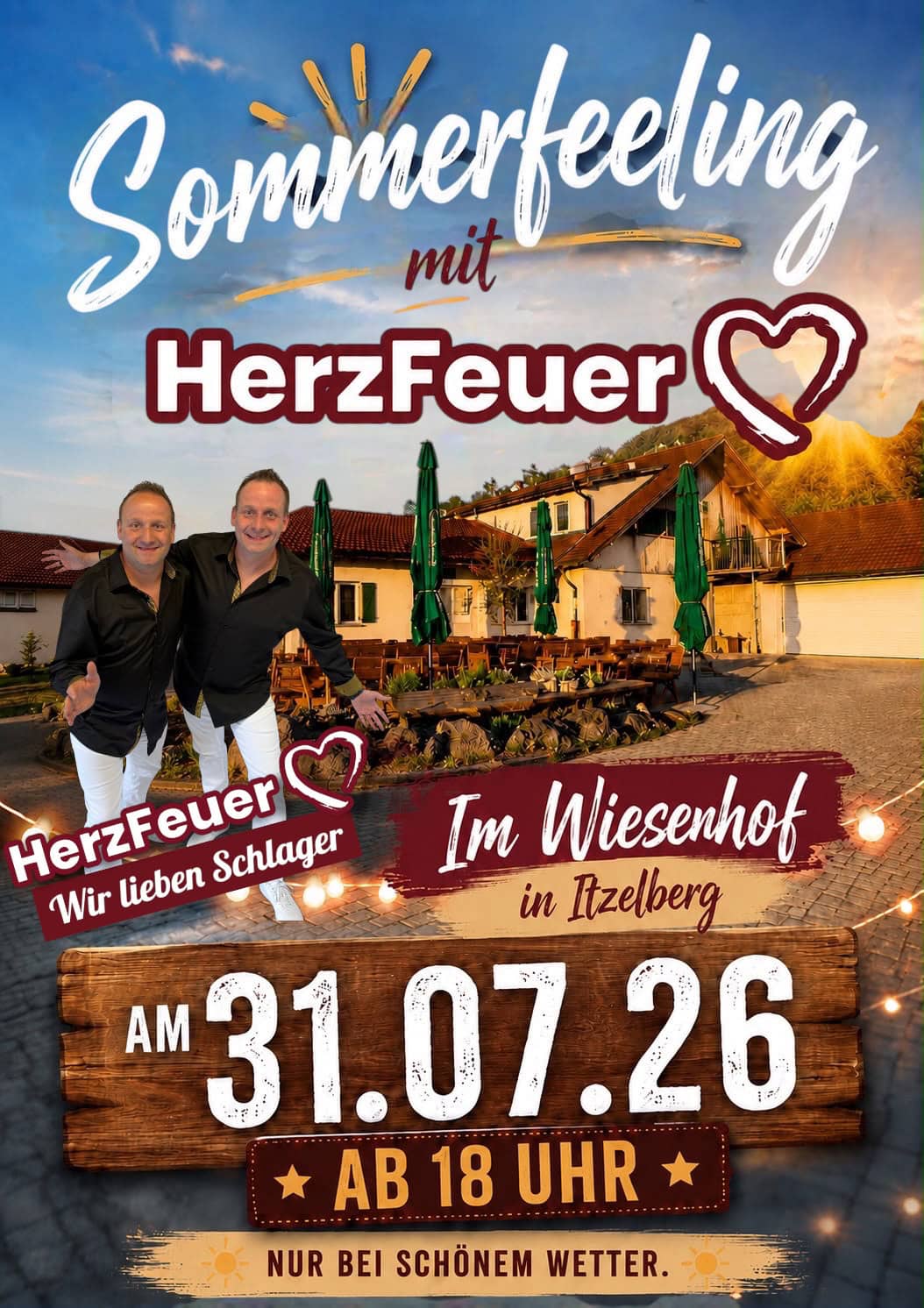 Sommerfeeling mit HerzFeuer